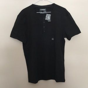 Express Short Sleeve Henley